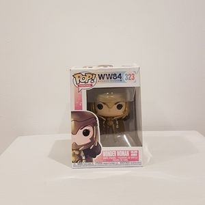 BNIB WW84 Funko Pop 323 DC Wonder Woman (Golden Armor)